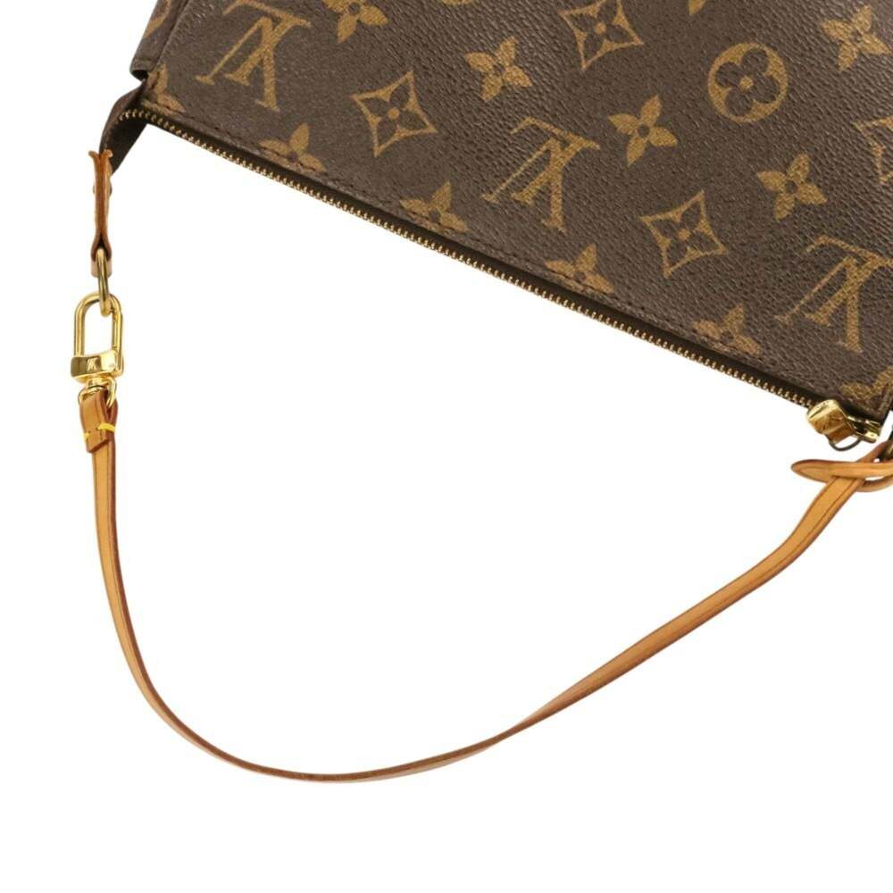 LOUIS VUITTON Brown Monogram Pochette Pouch - Picture 9 of 16